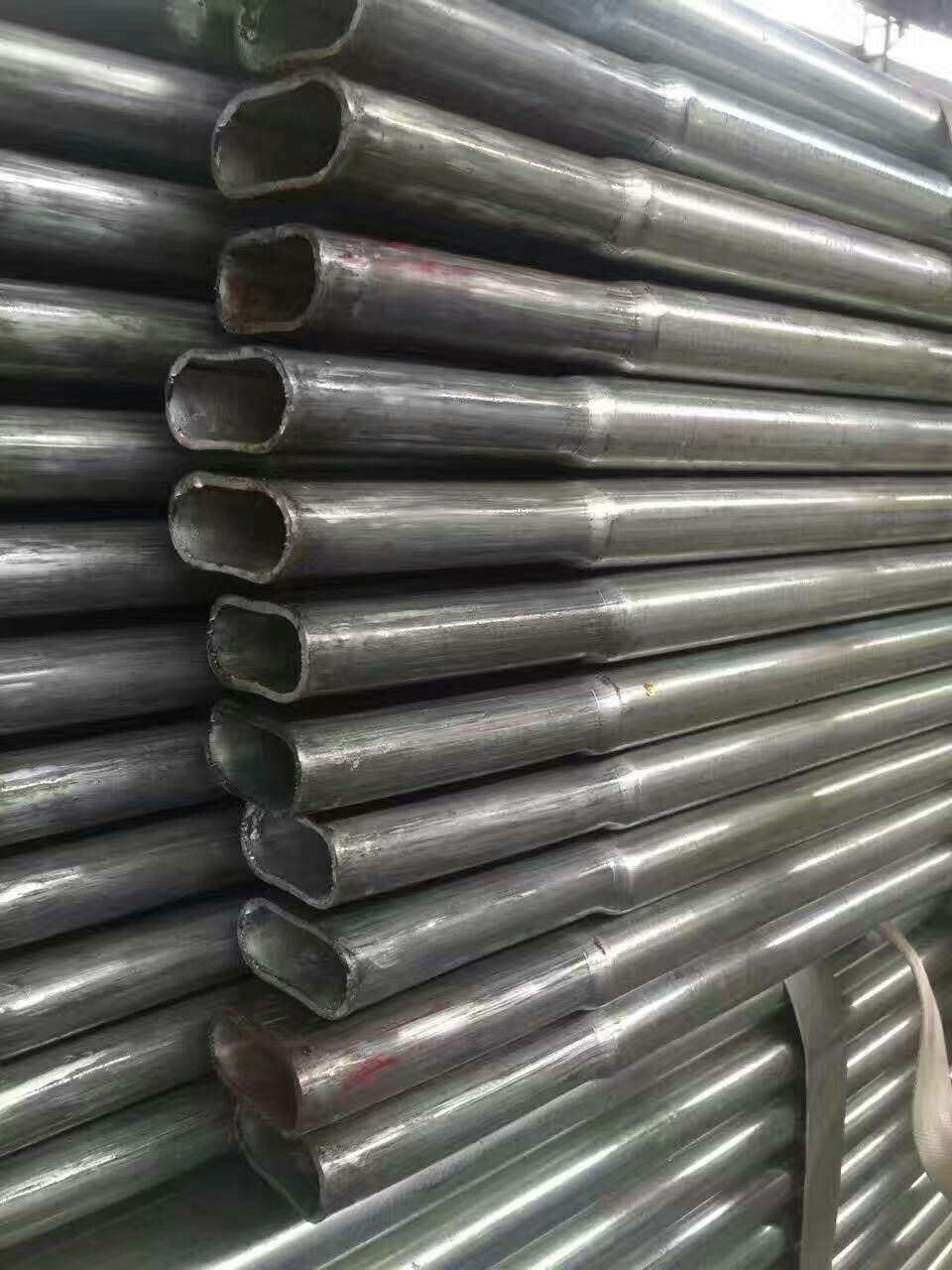 30*70镀锌椭圆管定做,承接缩头,折弯加工