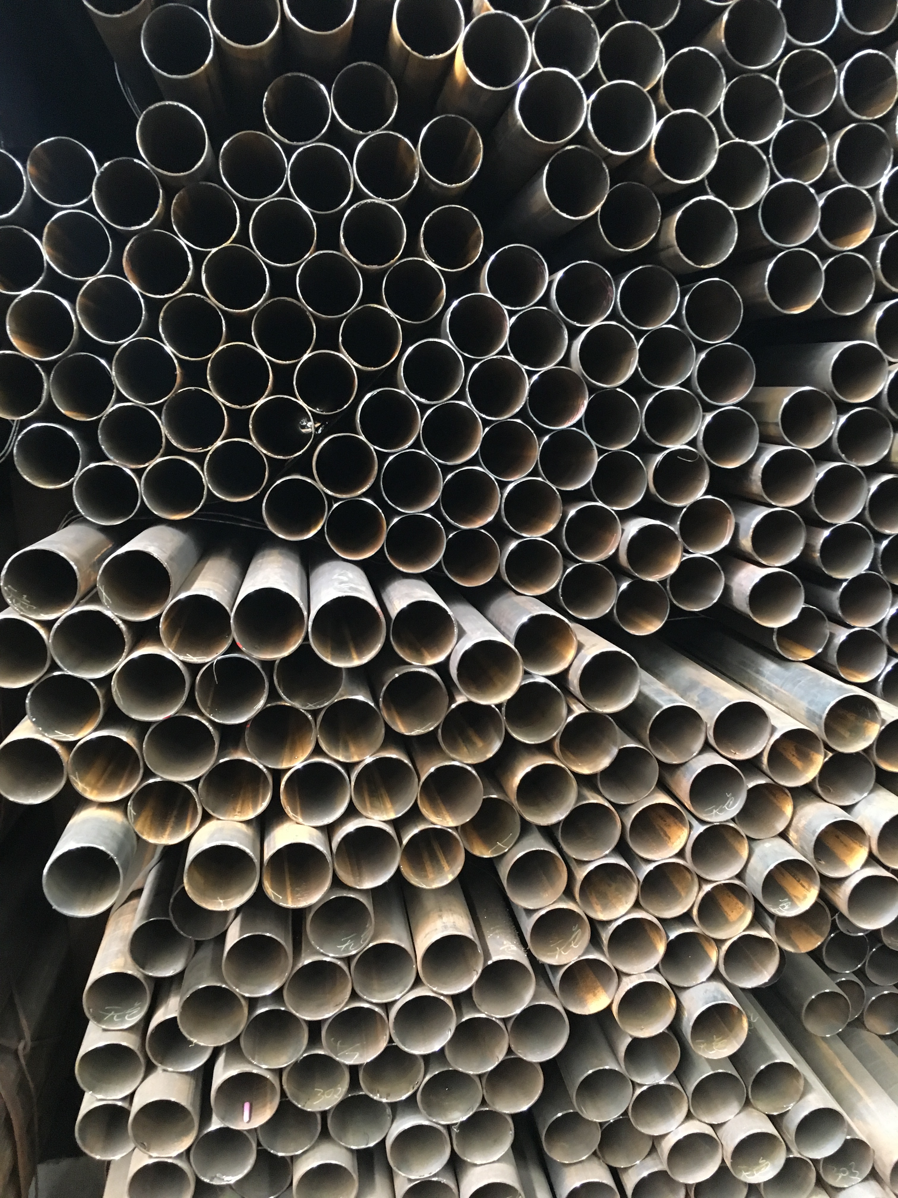 雄实钢管直缝焊管厂家现货可定尺加工焊管q振鸿(114)4寸*1.