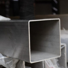 专业201不锈钢方管生产厂家 100*100薄壁厚壁拉丝面不锈钢管