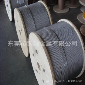 【厂家直销】 不锈钢钢丝绳 不锈钢线 钢丝绳非标定做 304 316L