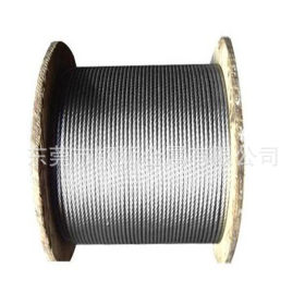 厂家大量 供应304不锈钢丝绳，316L不锈钢钢丝绳，包胶钢丝绳