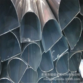 不锈钢异形管 厂家批发304 316L抛光不锈钢扁管 椭圆管可定做
