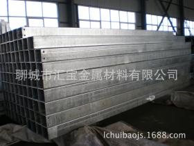 天津镀锌方管 100x80方矩形镀锌管 薄壁镀锌方矩形钢管