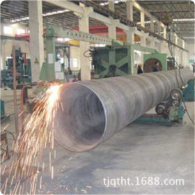 天津供应大口径厚壁Q235B螺旋管   价格优惠  双面埋弧螺旋焊管