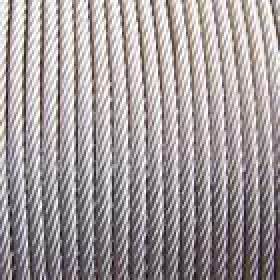 供应【高强度】304不锈钢丝绳，进口304不锈钢钢丝绳、光面钢丝绳
