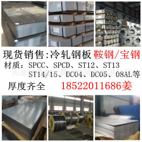 大量销售 国标冷轧钢板 DC01冷轧板 天津冷轧盒板价格 鞍钢正品