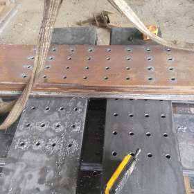 钢板折弯 钢板折八米切割钢板 路面踩踏用Q235B钢板