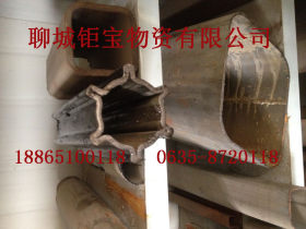Q235平椭圆异型管 镀锌带钢异型管直出现货供应