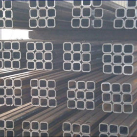 现货批发工业建筑铁路镀锌带钢方管 冷冻芯方管 Q235B 镀锌板方管