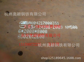 现货供应舞钢正品NM500耐磨钢板 零割零售（6mm-200mm）大量库存