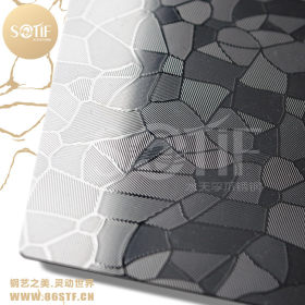 安徽橱柜厂家定做冰竹纹不锈钢压花板用作台面装饰面板