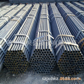 天津友发焊管厂直销工地搭架1.2寸焊接钢管 外径42.3直缝焊管