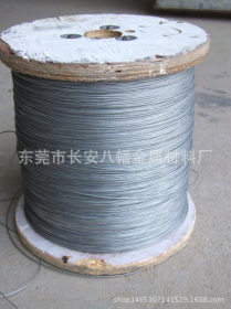 宁波市1*19股加硬不锈钢钢丝绳 2.0mm不锈钢丝绳 304不锈钢钢丝绳