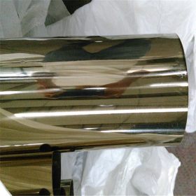 水镀黑钛201不锈钢圆管18*0.8*0.9，304香槟金方管20*20*0.5加工