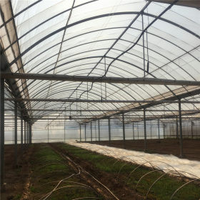 专业供应农用大棚管 黄山蔬菜大棚钢管 连体温室大棚骨架