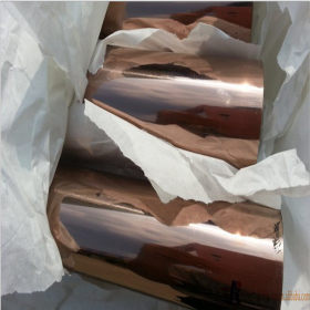 厂家现货201/304玫瑰金不锈钢圆管外径83mm厚度0.8*2.9光面/拉丝