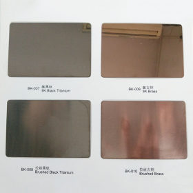 厂家直销201不锈钢彩板  304不锈钢彩板（花板）不锈钢无指纹彩板