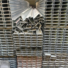 广州镀锌C型钢 厂房用檩条 C型槽 现货批发热镀锌C型槽钢 加C工槽