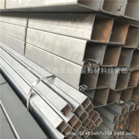 厂价供应矩形管方管Q235B钢材配送 加工抛丸打砂除锈