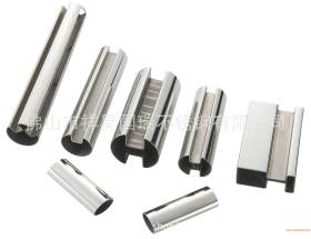 不锈钢异型管 不锈钢凹槽管 特殊规格不锈钢管 大型不锈钢管厂