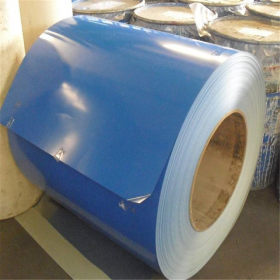 厂家供应彩涂卷 上海宝钢海蓝色彩涂钢板