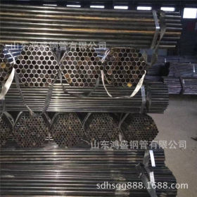 山东鸿盛现货供应镀锌焊管 高频焊管 定尺小焊管 铁圆管