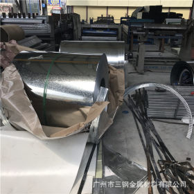 广州镀锌钢板 鞍钢有花80g锌层 通风管道白铁皮 镀锌板供应