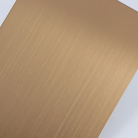 201不锈钢板材 拉丝玫瑰金板电梯彩色金属装饰板 直销批发