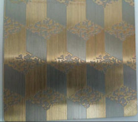 不锈钢油磨拉丝加工 高要求不锈钢表面真空离子镀钛拉伸不锈钢卷