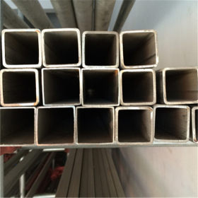 厂家批发304厚壁不锈钢方管型材可定制201厚壁工业不锈钢焊接方管