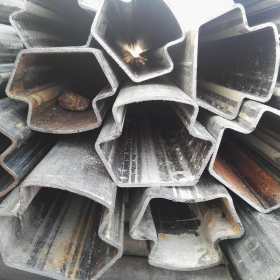 聊城厂家供应异性钢管 加工45#无缝异型钢管 建筑交通手扶异性管