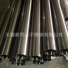 无锡厂家供应304不锈钢装饰管  抛光焊管无缝处理焊管拉丝可定制