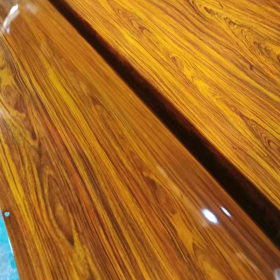 现货供应转印木不锈钢纹板 木不锈钢纹装饰板定制 仿木纹不锈钢板