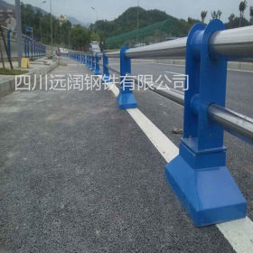 重庆不锈钢复合管护栏 304/201成都不锈钢碳素复合管 桥梁河道用