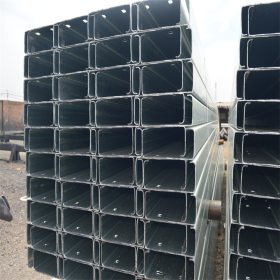 天津鸿鼎金属结构 太阳能支架C型钢  规格齐全 钢结构厂房