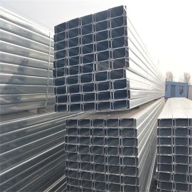 天津鸿鼎  专业生产  优质镀锌U型钢   不锈钢槽钢