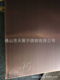 长春厂家直销不锈钢装饰拉丝黑钛板不锈钢真空电镀黑钛拉丝电梯板