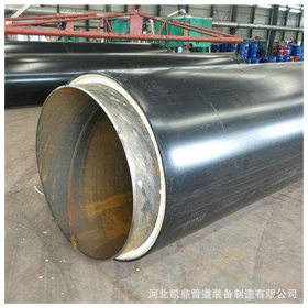 保温厂家直供 预制直埋保温钢管 钢套钢复合保温钢管管件
