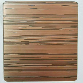 彩色装饰 镀铜不锈钢板 201/304不锈钢板蚀刻青古铜红铜/仿古铜