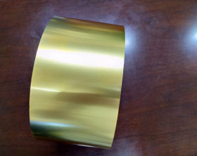 烨联金属 优质环保黄铜带 H65黄铜带 规格齐全  可任意零切分条