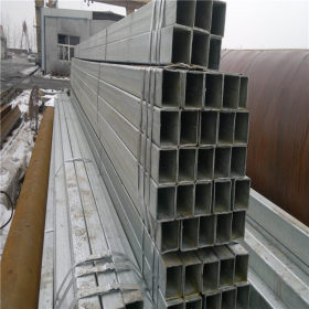 厂家直供 薄壁方矩管 镀锌方钢管 矩形管100*50矩形冷弯空心型钢