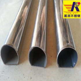 展润厂 SUS304半圆形不锈钢管 异形不锈钢管 不锈钢半圆 自产自销