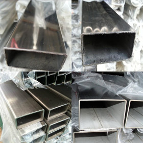 耐强酸强碱腐蚀焊管316L材质不锈钢大口径扁管45*75*0.8~4.0mm