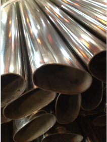 金弘德专业制定不锈钢平椭圆管、定制304不锈钢异型管材！！