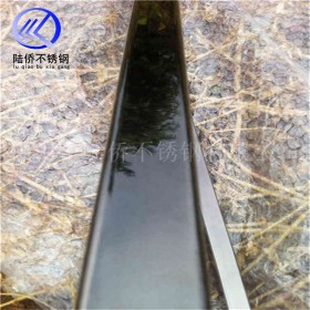 30*10*0.5黑钛金不锈钢扁管价格