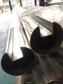 金弘德专业定制不锈钢圆槽管、定制5米长度不锈钢圆槽管