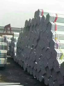 天津镀锌钢管厂家直销；现货供应。Q235材质镀锌钢管，镀锌大棚管