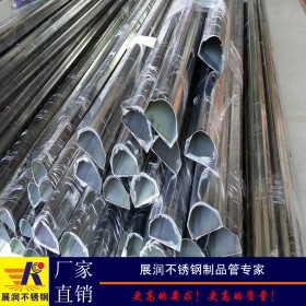 佛山厂家专业生产不锈钢扶手管40*60mm35*45mm201异形焊管材批发