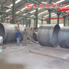 东莞钢板卷管厂家生产批发Q235B钢板卷管，基桩钢护筒，丁字焊管