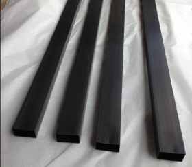 黑钛不锈钢管|彩色201/304不锈钢管|黑色不锈钢方管，矩形管批发